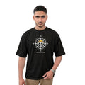 One Piece Gear 5 Luffy Oversized Black T-Shirt – Front & Back Graphic