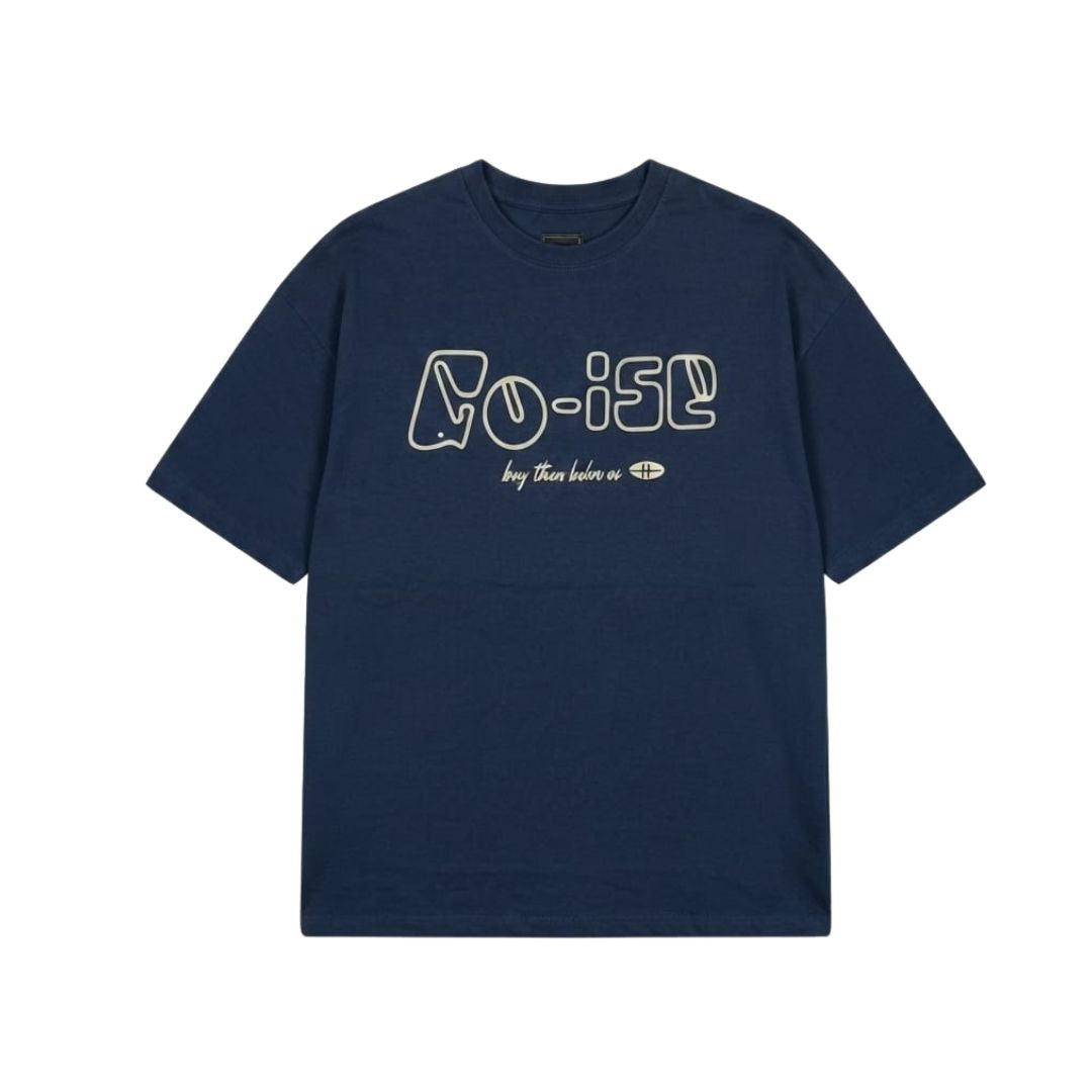Go Rise Graphic Oversized T-Shirt –  Premium Cotton Front & Back Print | Tee for Men